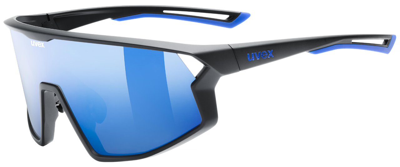 Uvex Sonnenbrille schwarz-blau