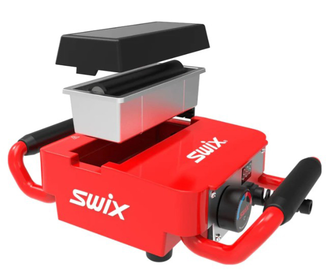 Swix Appareil à farter T60, 220 V - avec 1 bac à fart avec rouleau et 1 bac à fart supplémentaire ! Offre spéciale!!!                  Swix Appareil à farter T60, 220 V - avec 1 bac à fart avec rouleau et 1 bac à fart supplémentaire ! Offre spéciale!!!