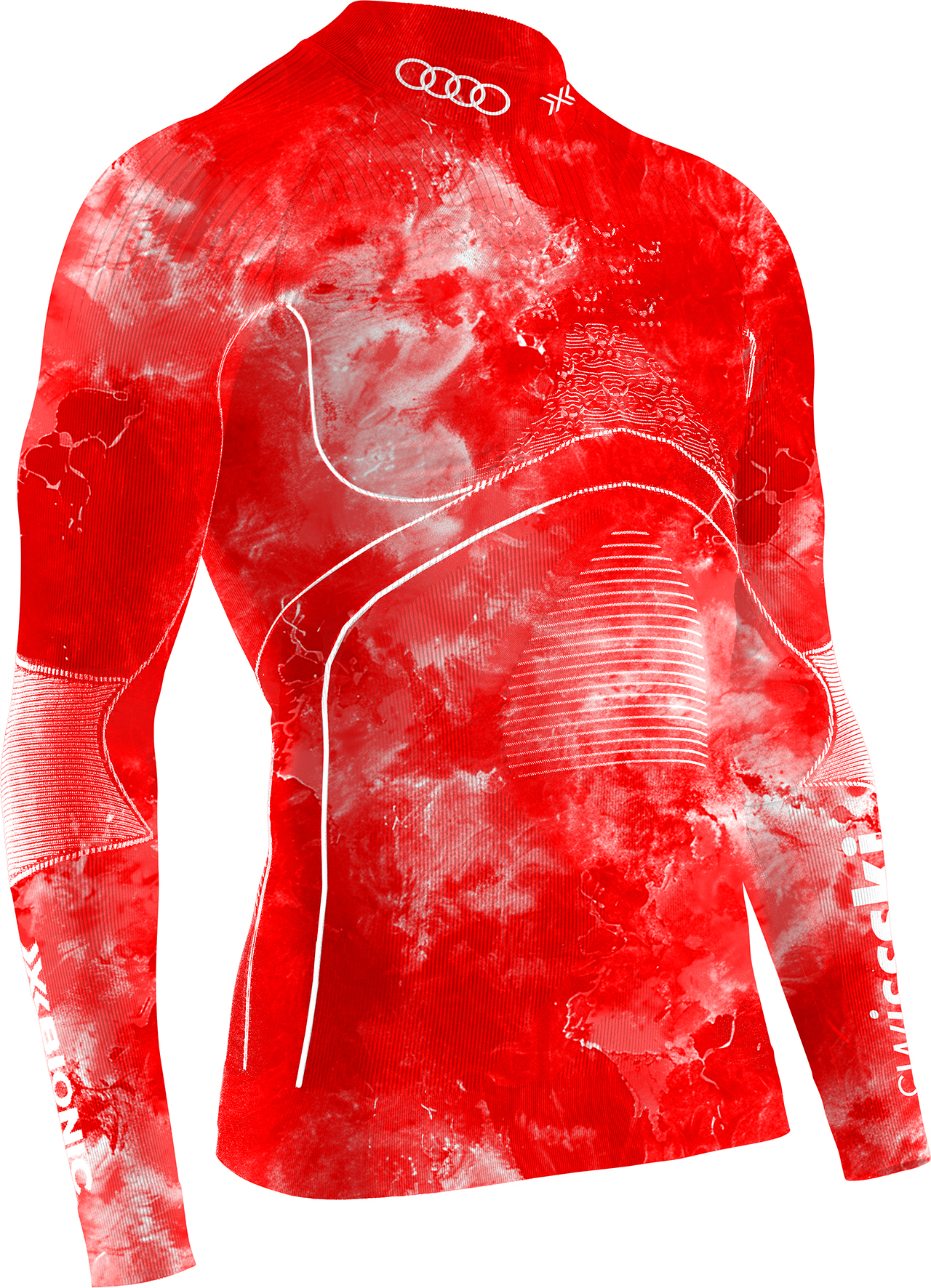 X-Bionic Energy Accumulator Unisex Unterhemd Swiss-Ski, langarm