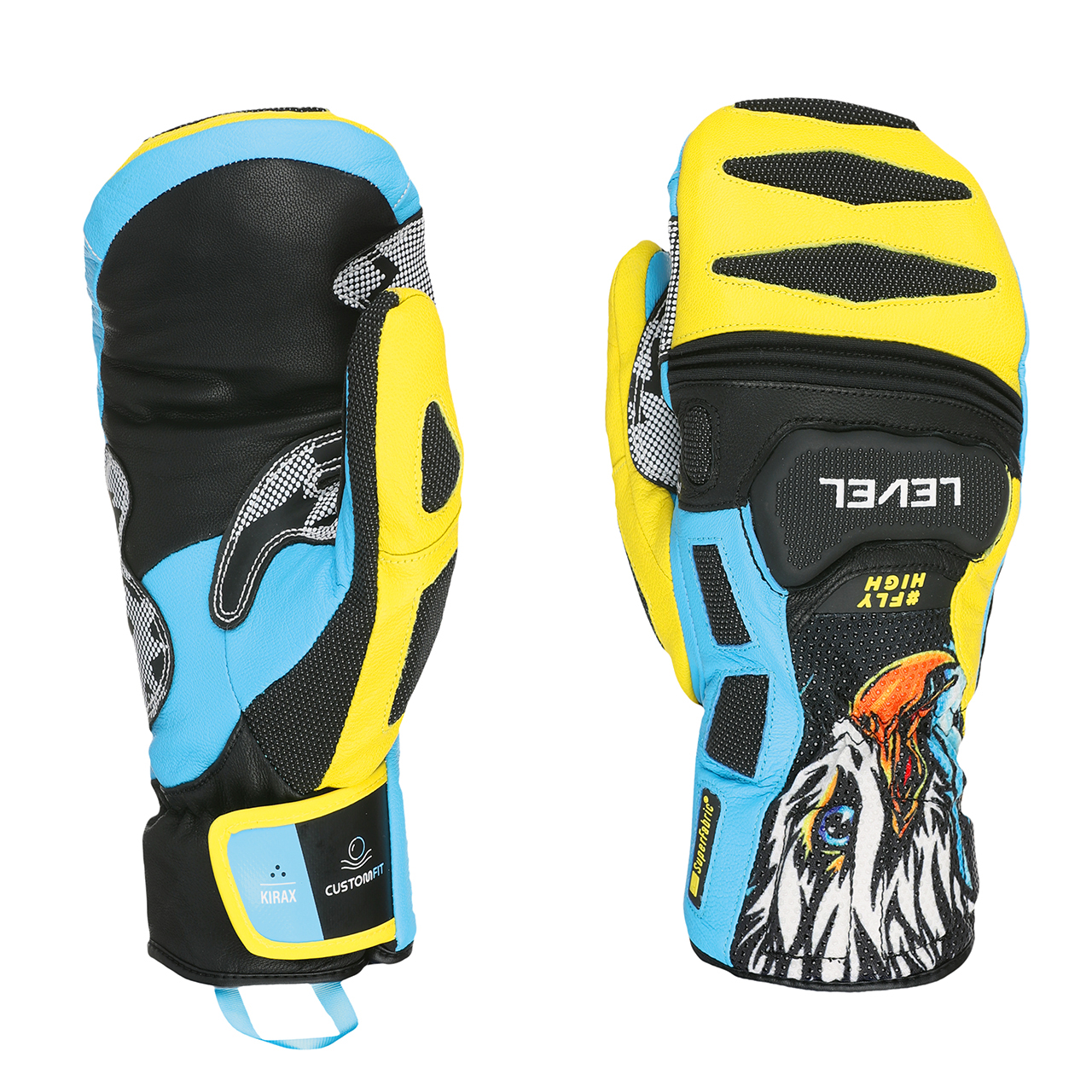 P5004_33-1_SQ-CF-_3017UM_70_sq_cf_mitt_yellow_blue_00 Level SQ CF, moufle