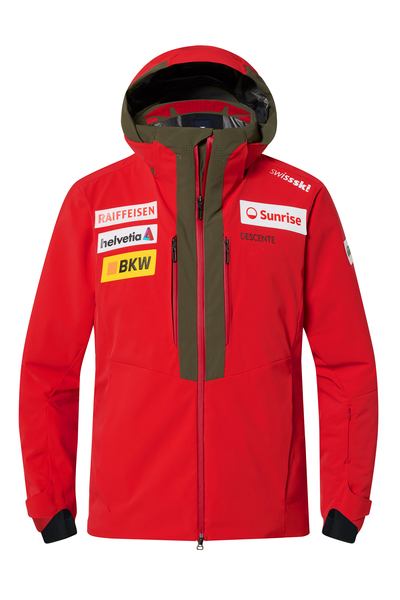 Descente Swiss-Ski Team Alpin Replica Jacke, Nettopreis Descente Swiss-Ski Team Alpin Replica Jacke, Nettopreis