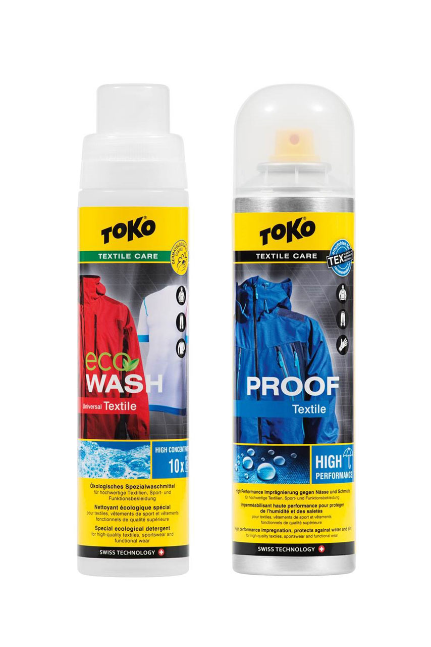 Toko Set: Textile Wash & Textile Proof je 250 ml, Sensationspreis