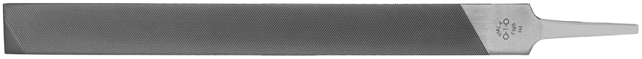 SNOLI Feile extra lang, stabil, verchromt, mittelgrob (12 Z/cm) 250 x 25 mm, Spezialpreis