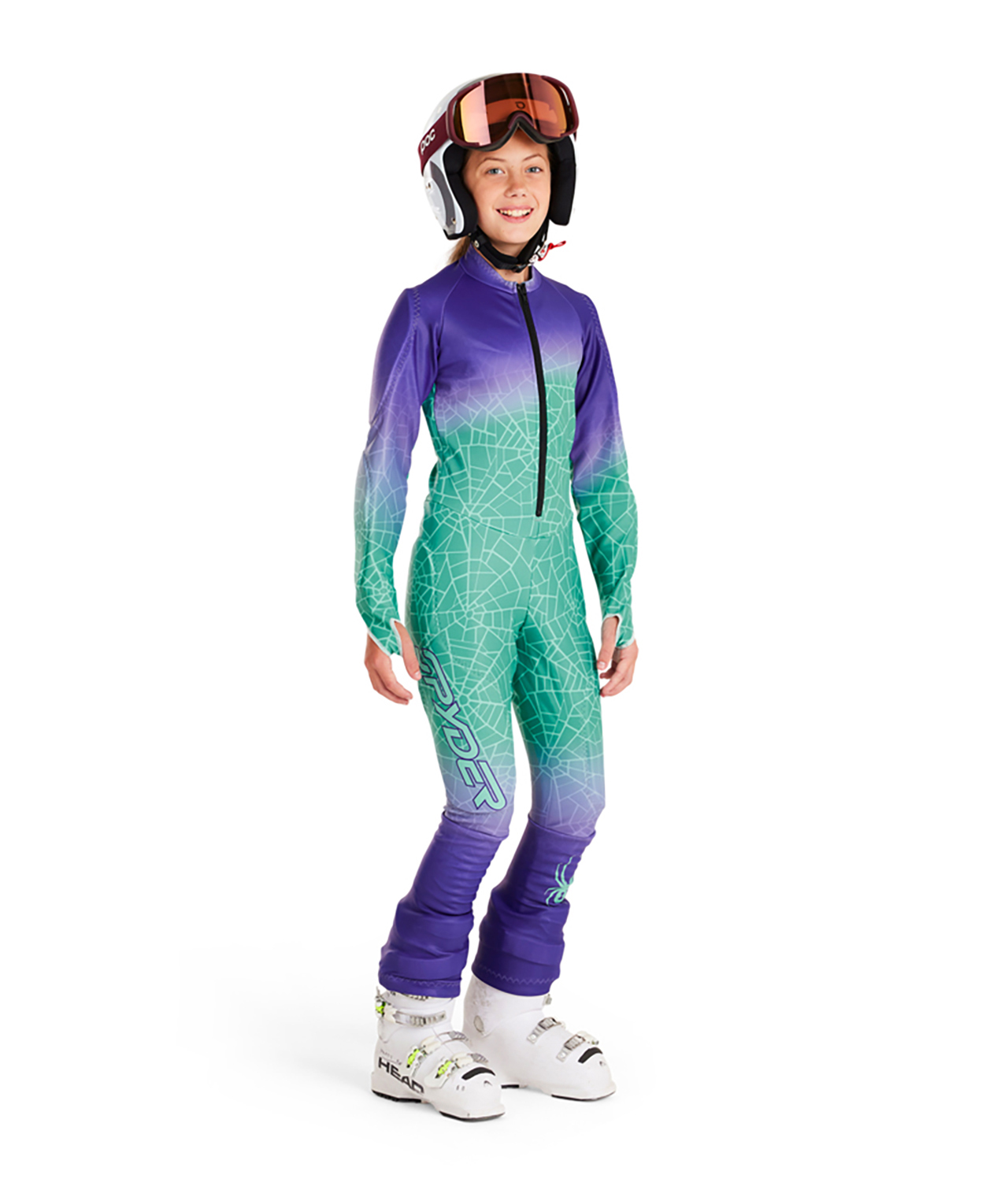 P3831_33-1_38SJ613300_SEA_Large Spyder Kid’s Performance GS Race Suit