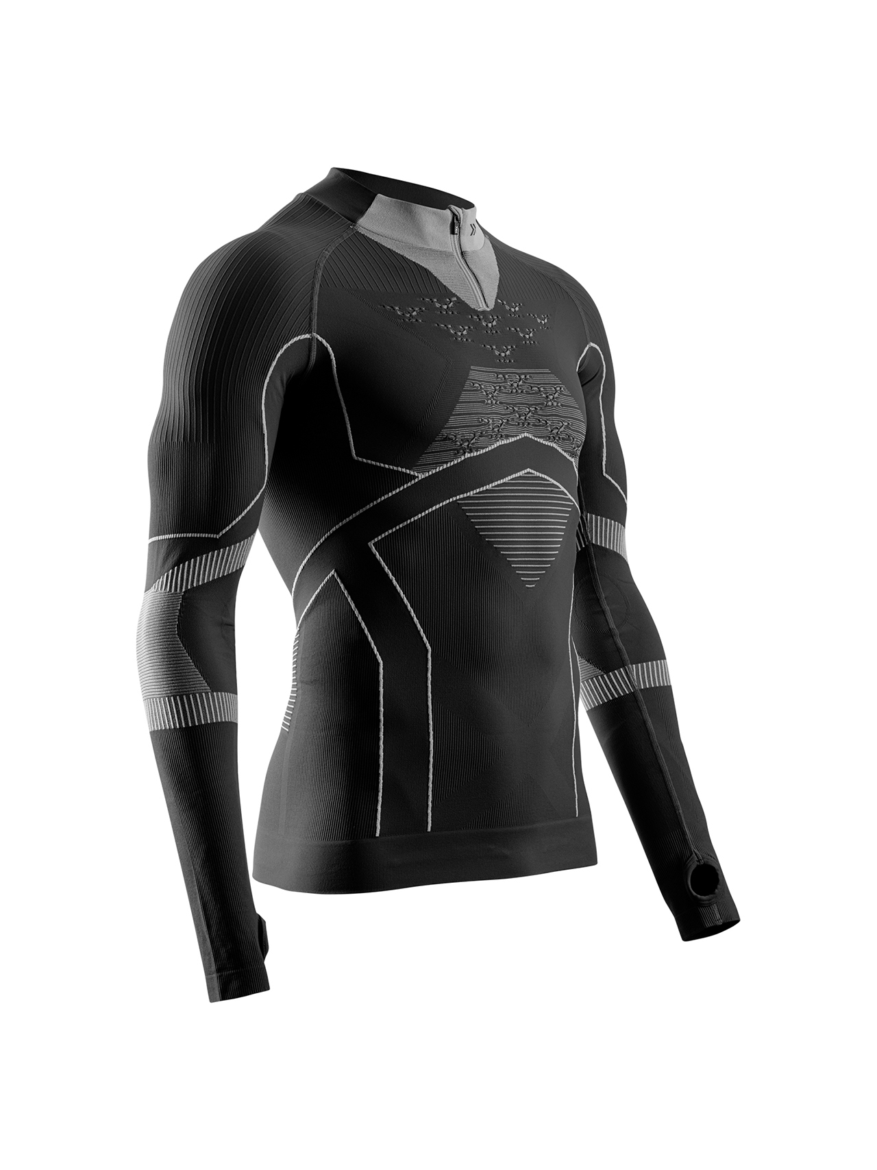 X-Bionic Energy Accumulator Light Zip Herren Unterhemd, langarm