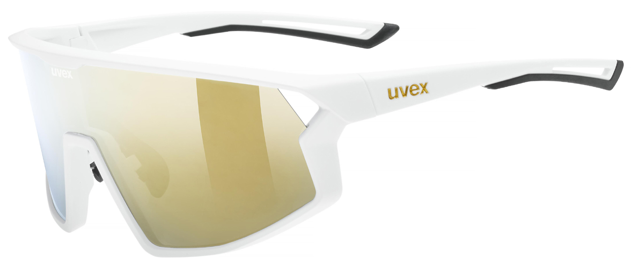 Uvex Sonnenbrille weiss matt