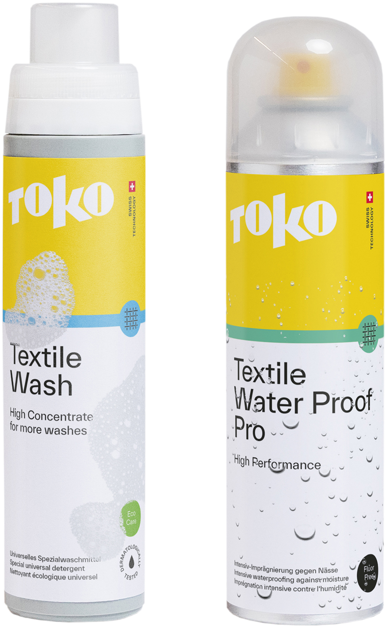 Toko Set: Textile Wash & Textile Proof je 250 ml, Sensationspreis
