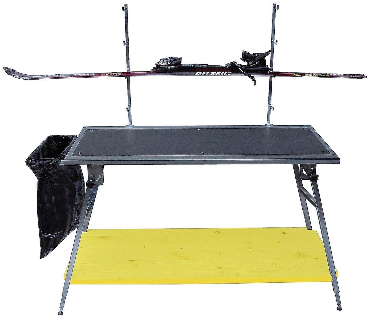 P6005-271_370a_Tisch-NEU FN-Tech Robuster Weltcup-Werk- und Wachstisch 75–95 cm, Sensationspreis