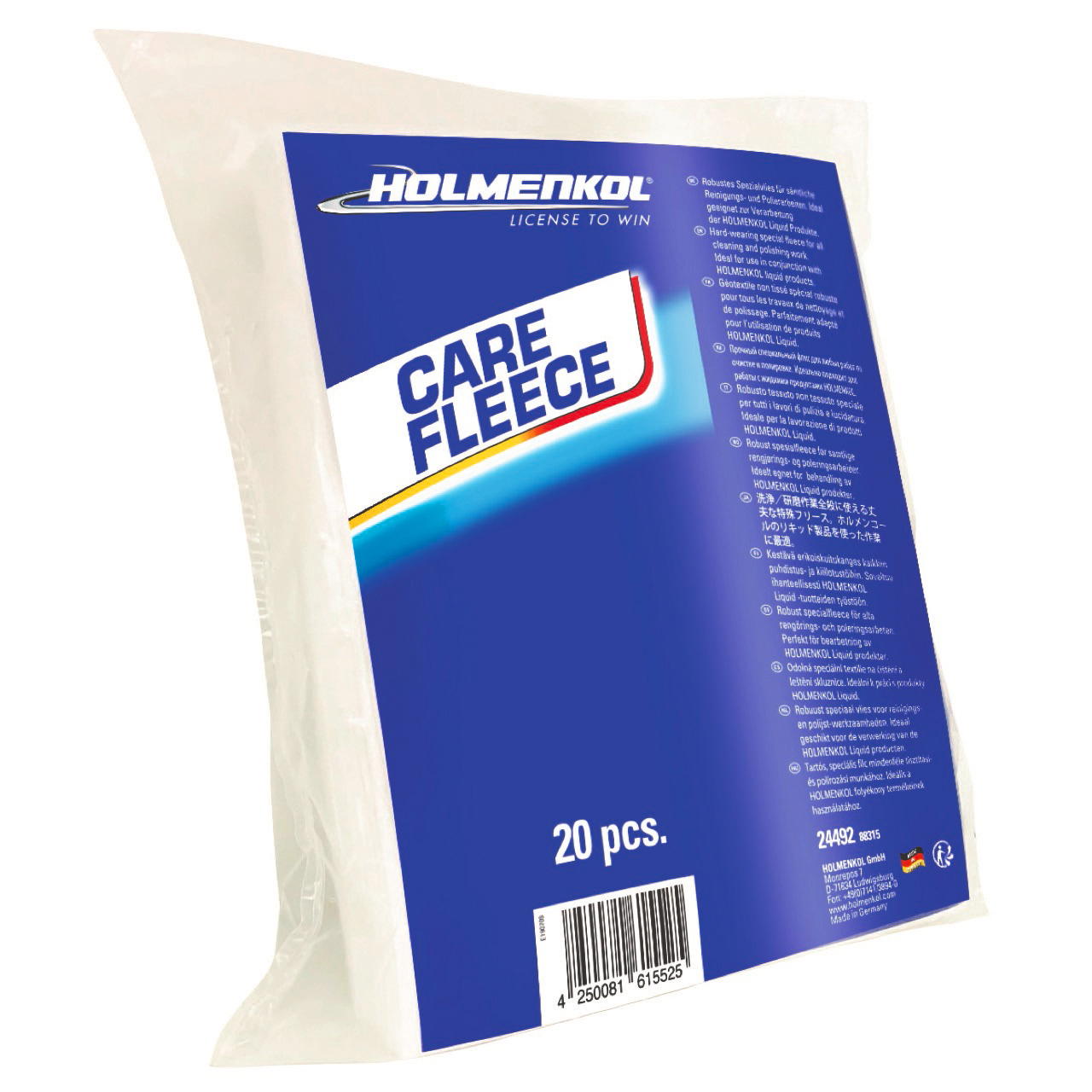 P6807_32-1_CareFleece20Stk Holmenkol Vlies zur Belagpflege