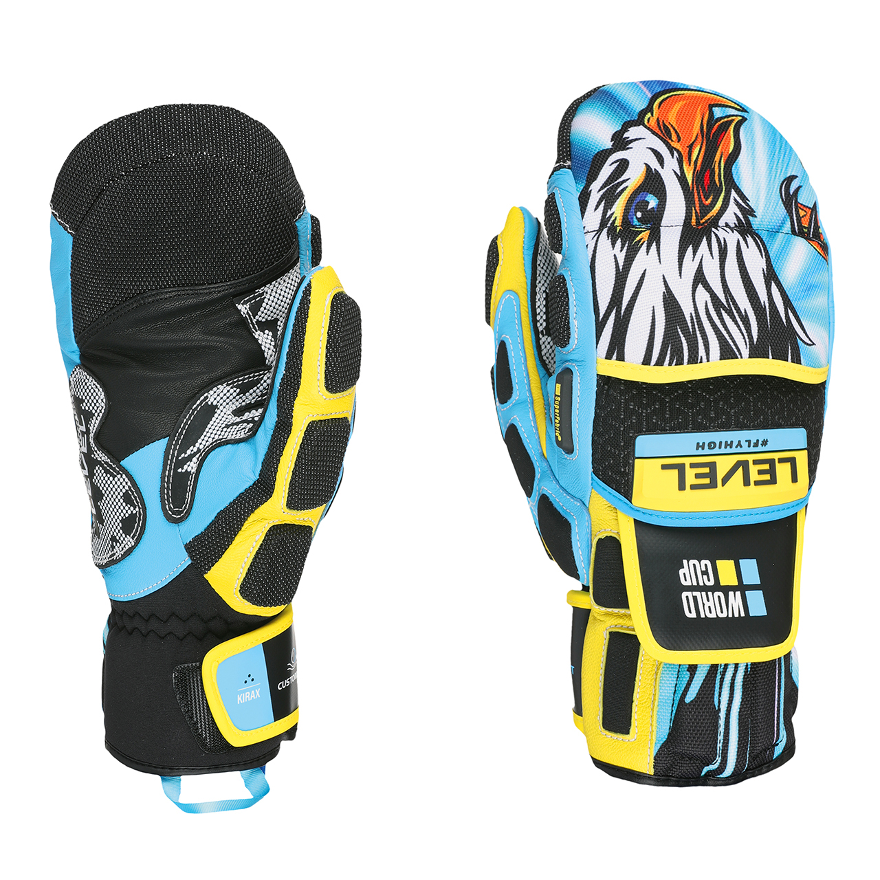 P5002_33-1_WC-CF_3004UM_70_worldcup_cf_mitt_yellow_blue_00 Level WORLDCUP CF, Fäustling